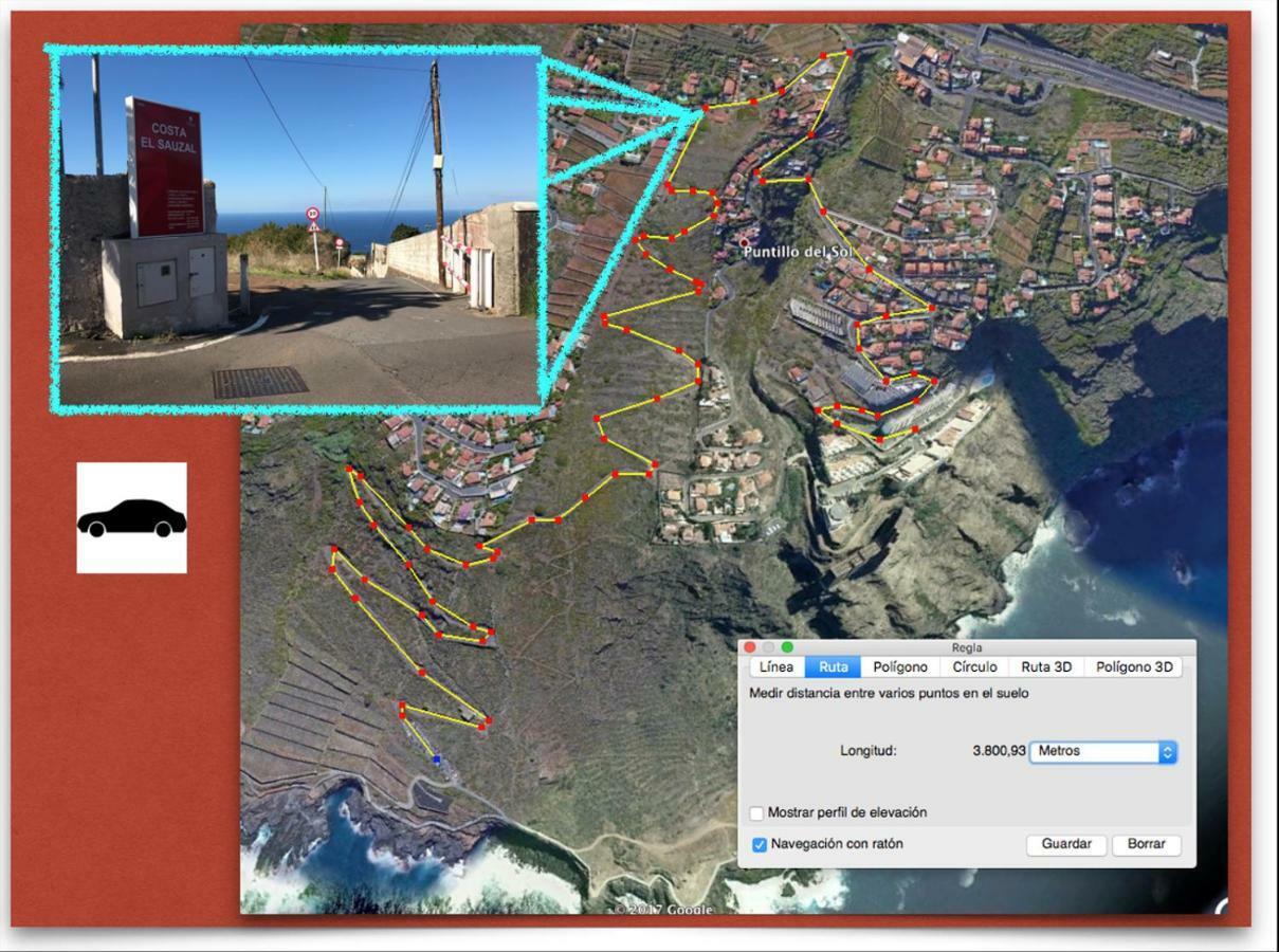 شقة Apartamento Privado Frente Al Atlantico La Matanza De Acentejo المظهر الخارجي الصورة